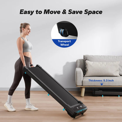 2 In1 Quiet Portable Mini Treadmill